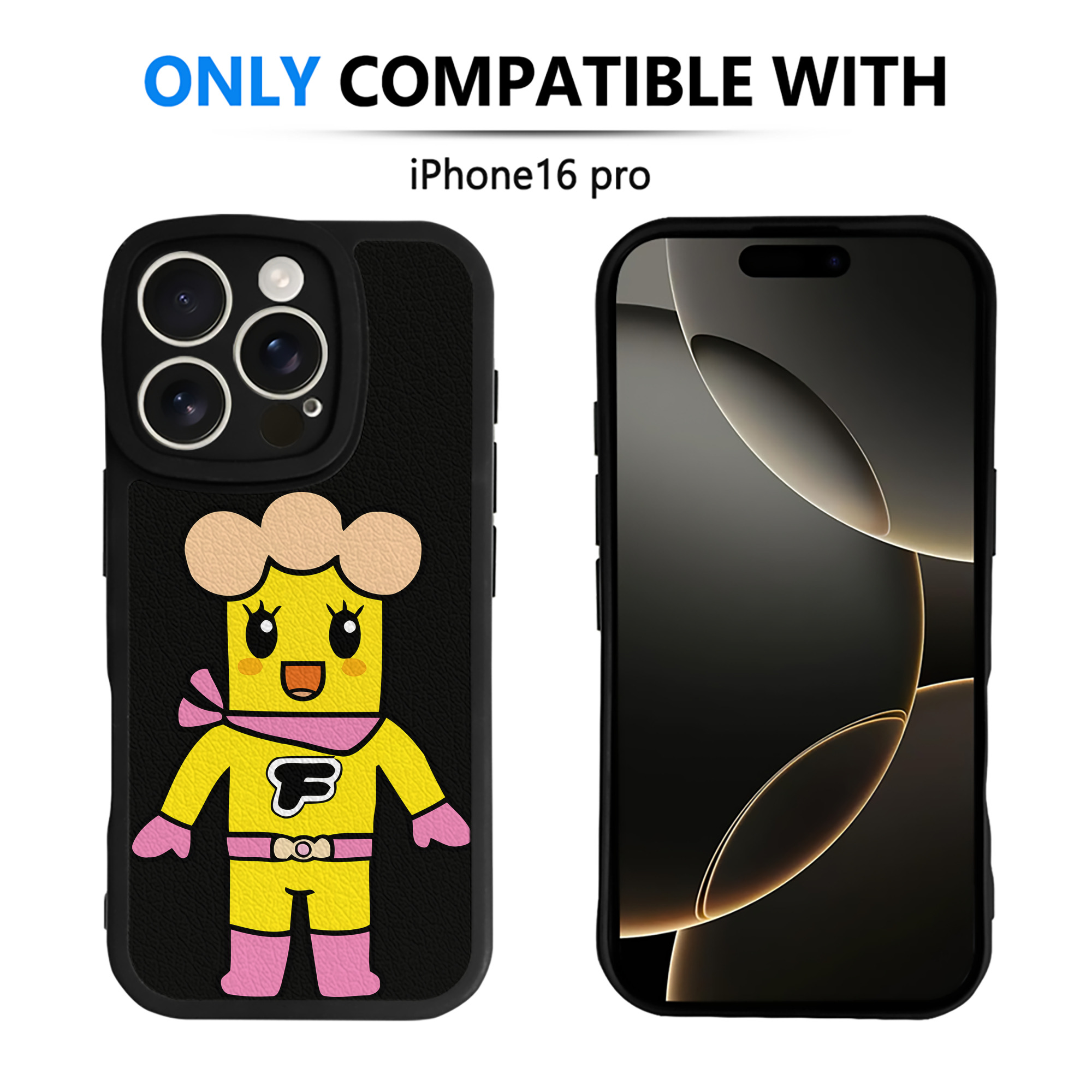 （画像用） アンパンマン Anpanman 【iPhone 16シリーズ対応】シリコンスマホケース（レザー調） 材質：シリコン